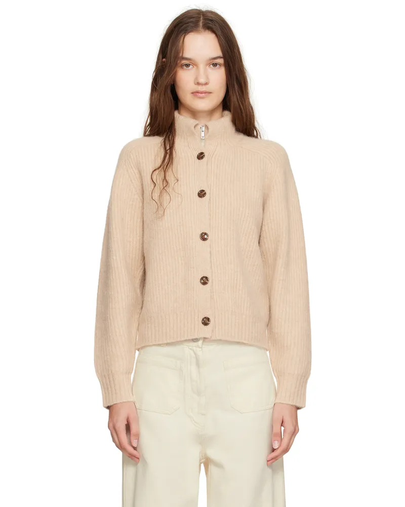 3.1 phillip lim Beige Double Closure Cardigan Pr502