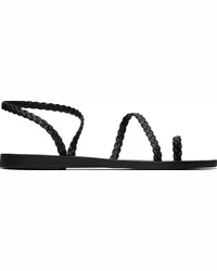 Ancient Greek Sandals Black Eleftheria Sandals Black