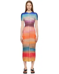 Marni Multicolor Dark Side Of The Moon Maxi Dress Dsxmulticolor