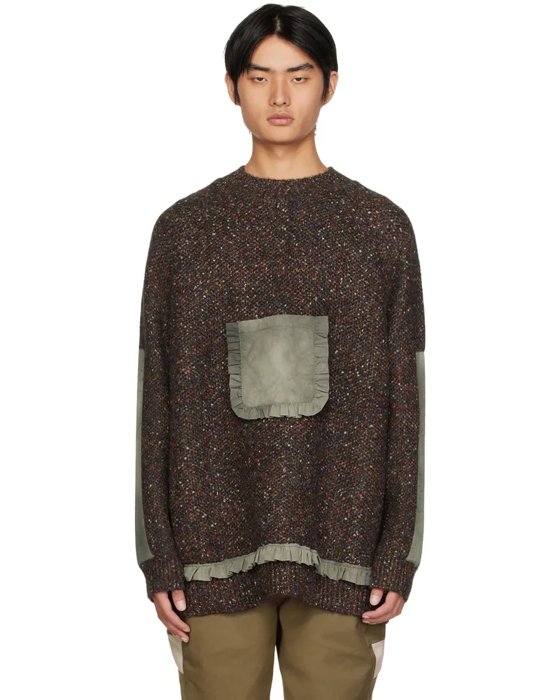 A. A. Spectrum Gray Beevoua Sweater Void
