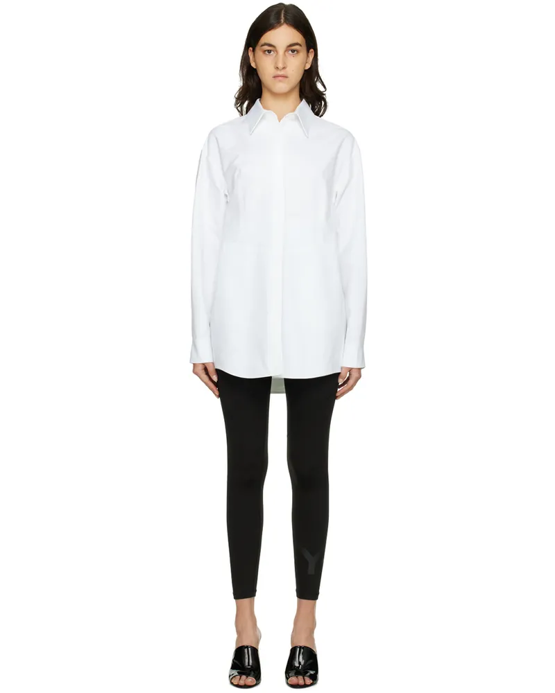 Alaïa White Corset Minidress 000