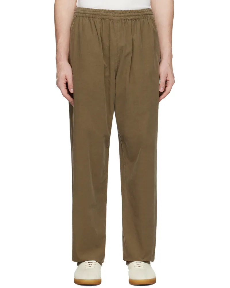 The Row Khaki Ando Trousers Khk