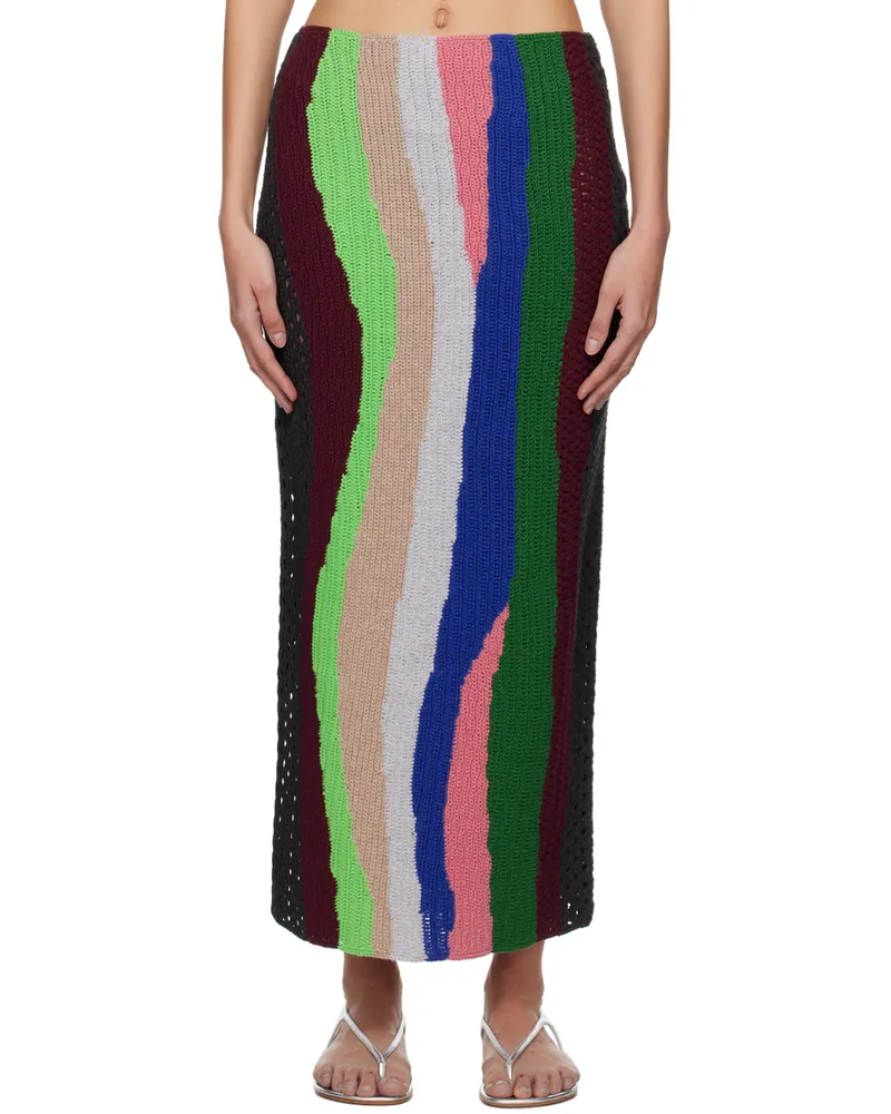 Gabriela Hearst Multicolor Fatima Maxi Skirt Mtl