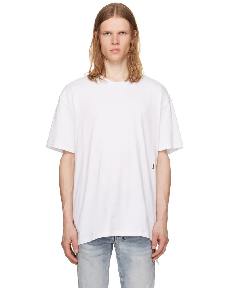 ksubi White 4 X 4 Biggie T-shirt White