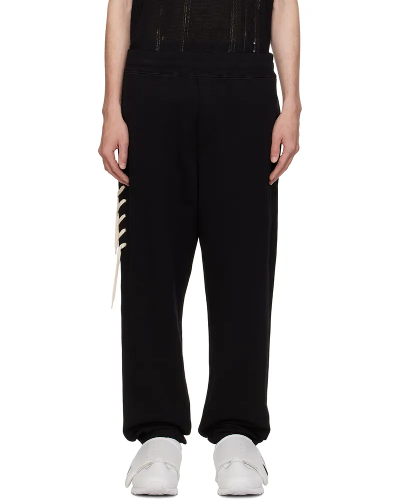 Craig Green Black Laced Sweatpants Black