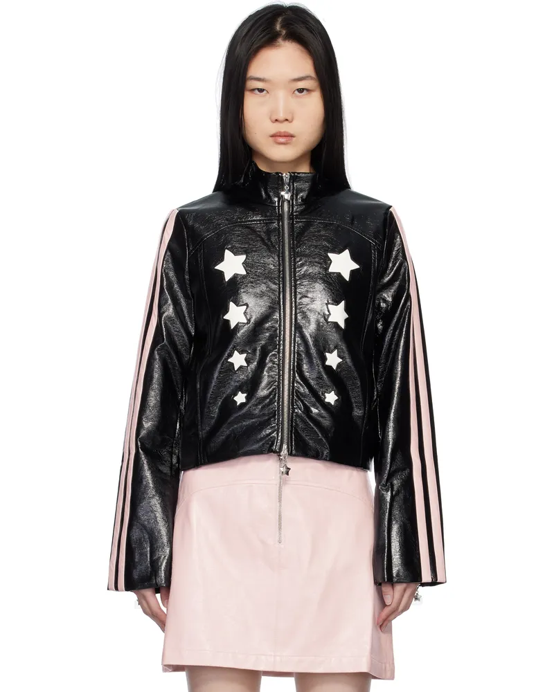 Sandy Liang Black Kino Jacket Black