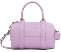 Purple 'The Leather Mini Duffle' Bag