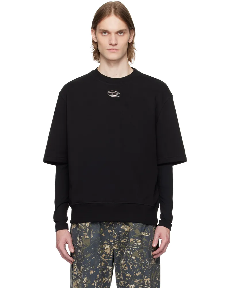 Diesel Black S-Cooling-L1 T-shirt 9xx