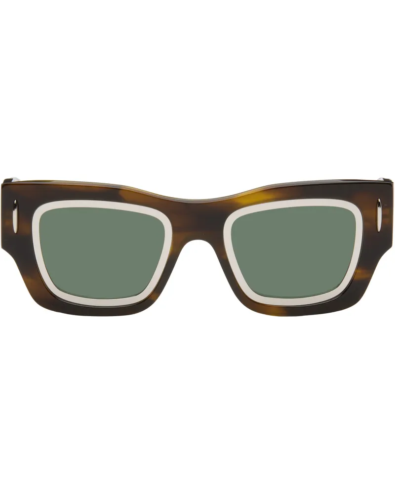 Loewe Brown Cinema Double Layer Sunglasses Dark
