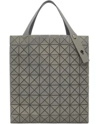 Issey Miyake Gray Prism Plus Tote Gray