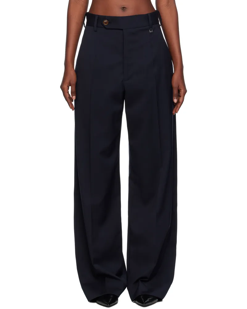 Vivienne Westwood Navy Lauren Trousers K401