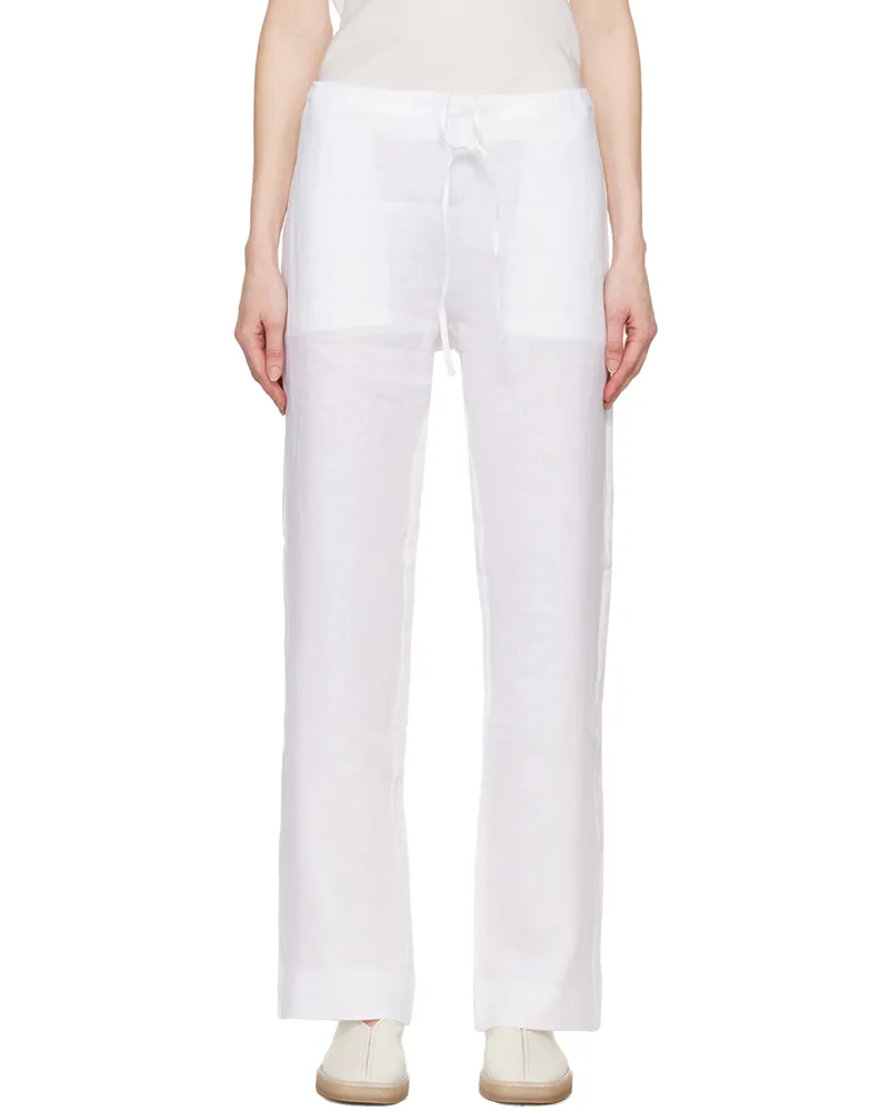 Gabriela Coll Garments White No.198 Trousers 07