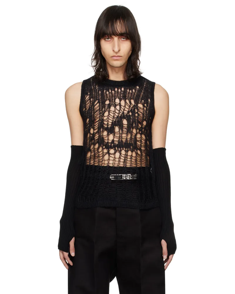 Rick Owens Black Spider Vest 09