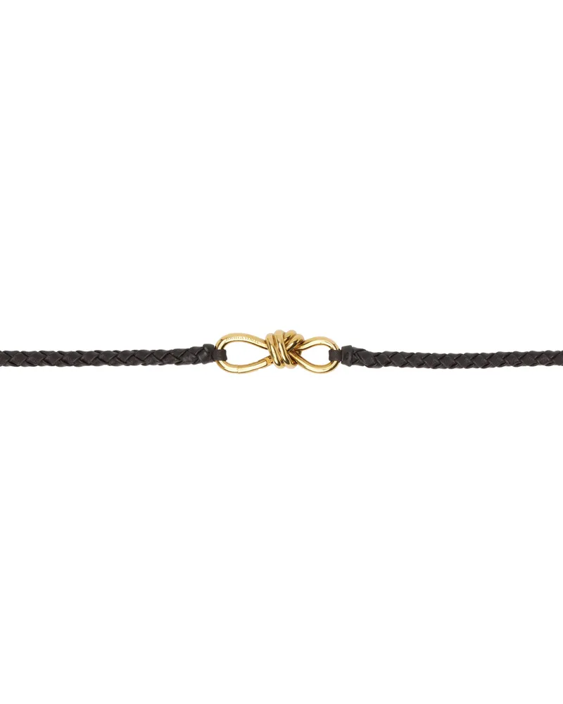 Bottega Veneta Brown Andiamo Belt 2190