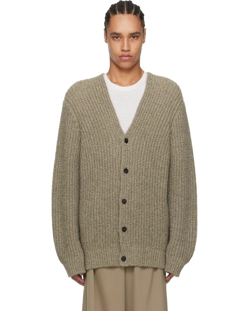 The Row Khaki Gert Cardigan Mlg
