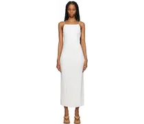 White Mode Midi Dress