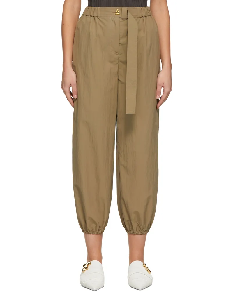 AERON Khaki Kaita Trousers Light
