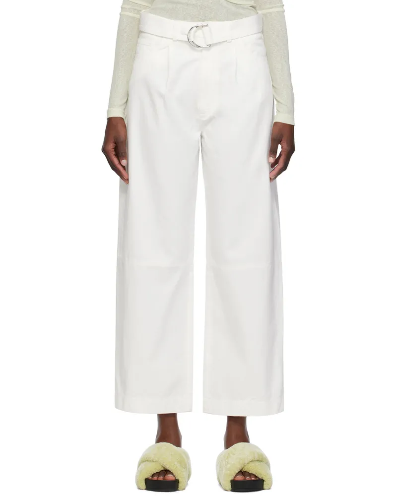 Nanushka White Radia Trousers White