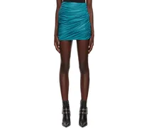 Blue Sabile Mini Skirt