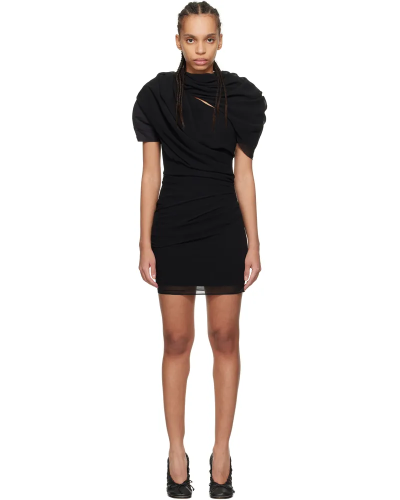 Jacquemus Black 'The Castagna' Minidress 990