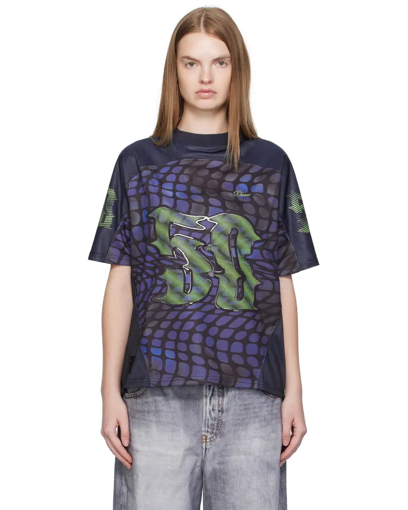 Dime Navy N50 Jersey T-shirt Navy