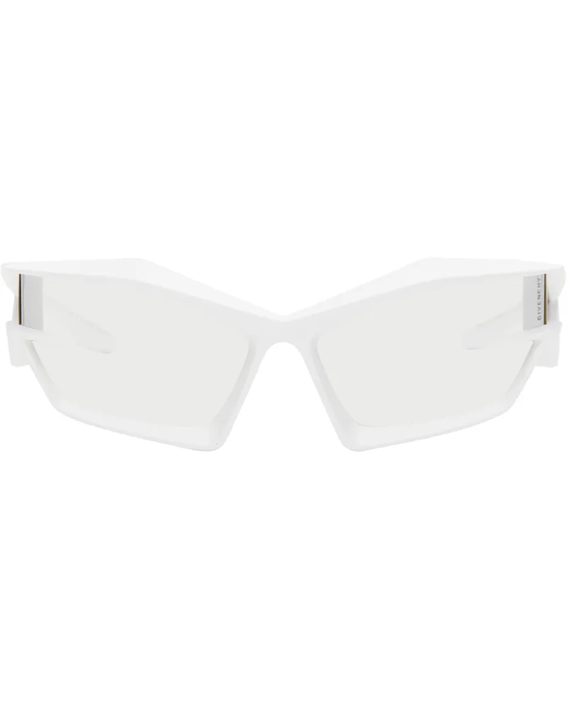 Givenchy White Giv Cut Sunglasses White