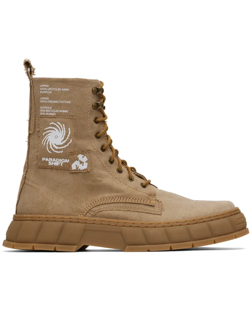 VIRÓN Tan 1992 Surplus Boots 80r