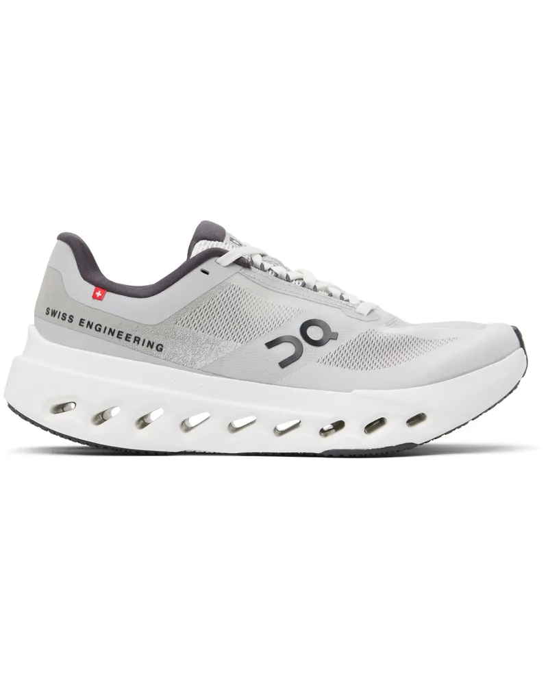 ON Gray Cloudsurfer Next Sneakers Glacier