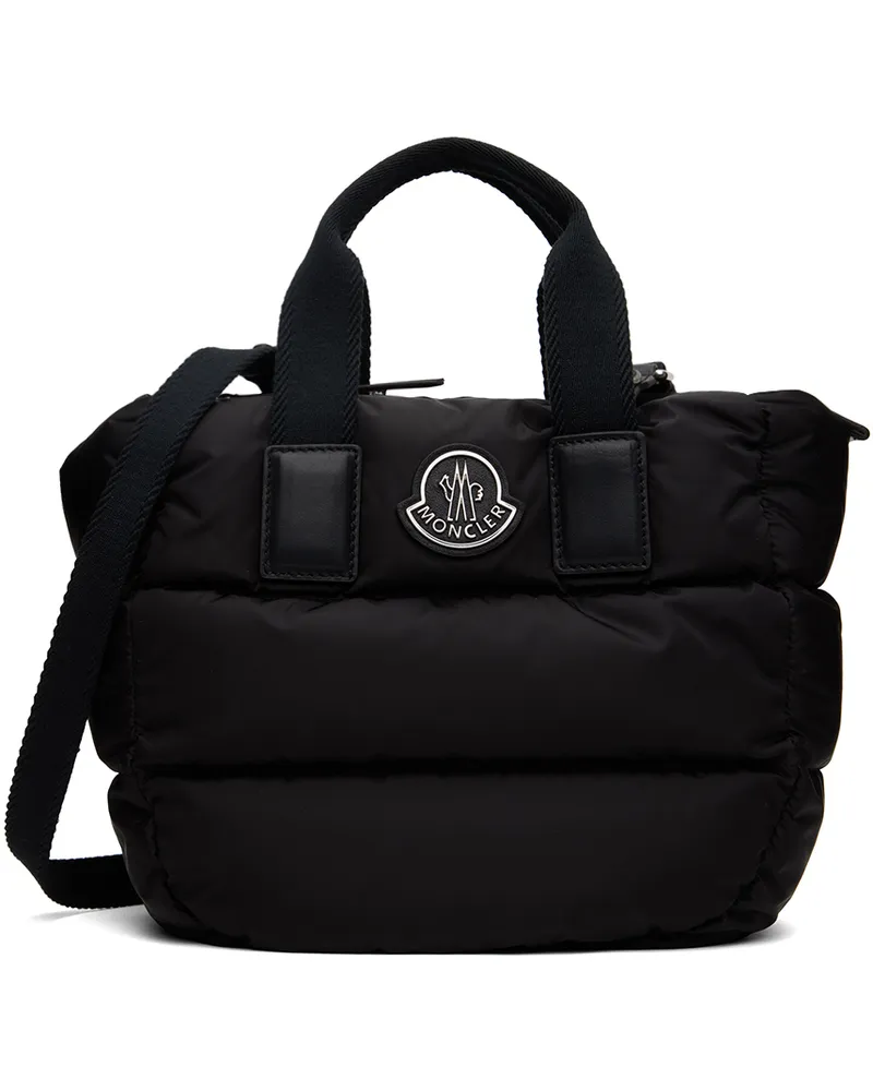 Moncler Black Down Caradoc Mini Tote 999
