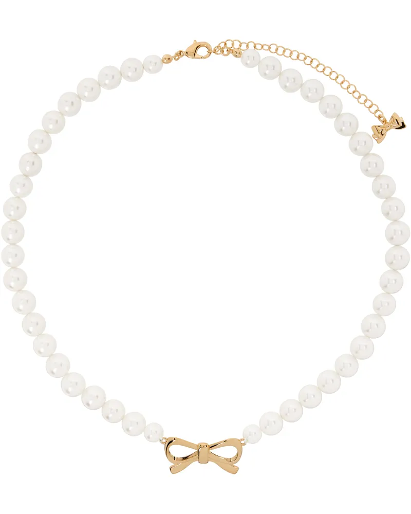 Numbering White #9701 Necklace White