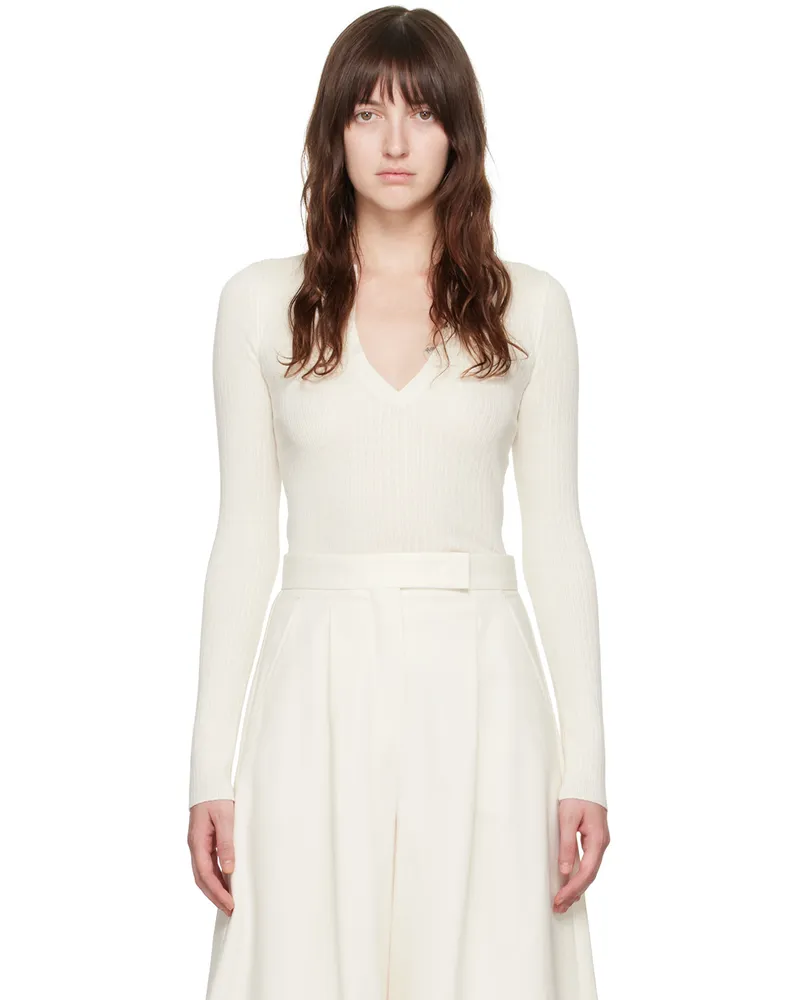 Max Mara Off-White Urlo Sweater 001