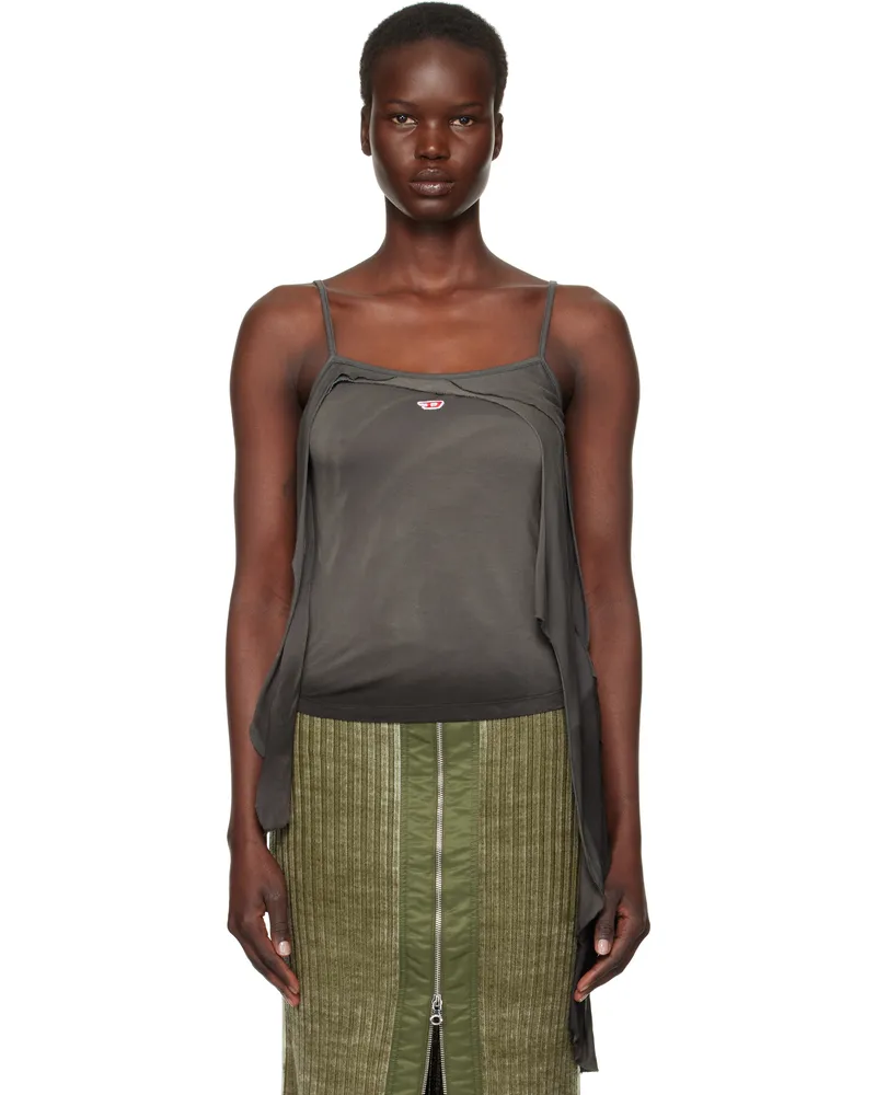 Diesel Gray T-Malo Tank Top 9dm
