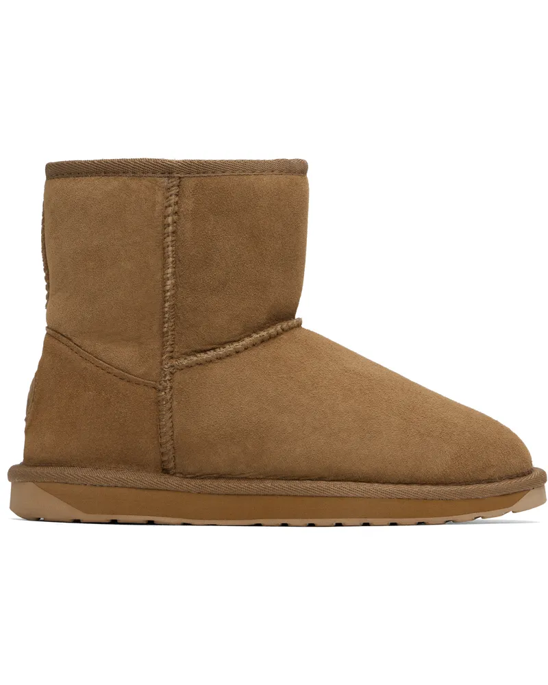 EMU Beige Stinger Mini Boots Camel