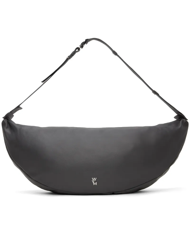 Wooyoungmi Gray Large Moon Bag 633g
