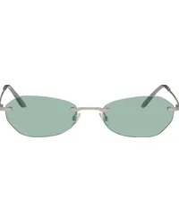 Our Legacy Silver Adorable Sunglasses Matte