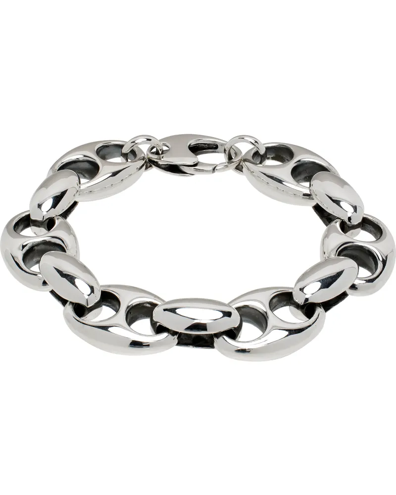 Sophie Buhai Silver Large Barbara Chain Bracelet Sterling