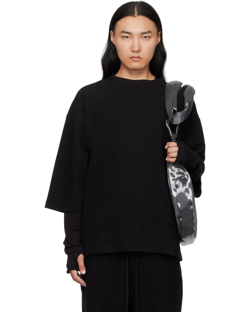 THOM KROM Black M TS 906 T-shirt Black