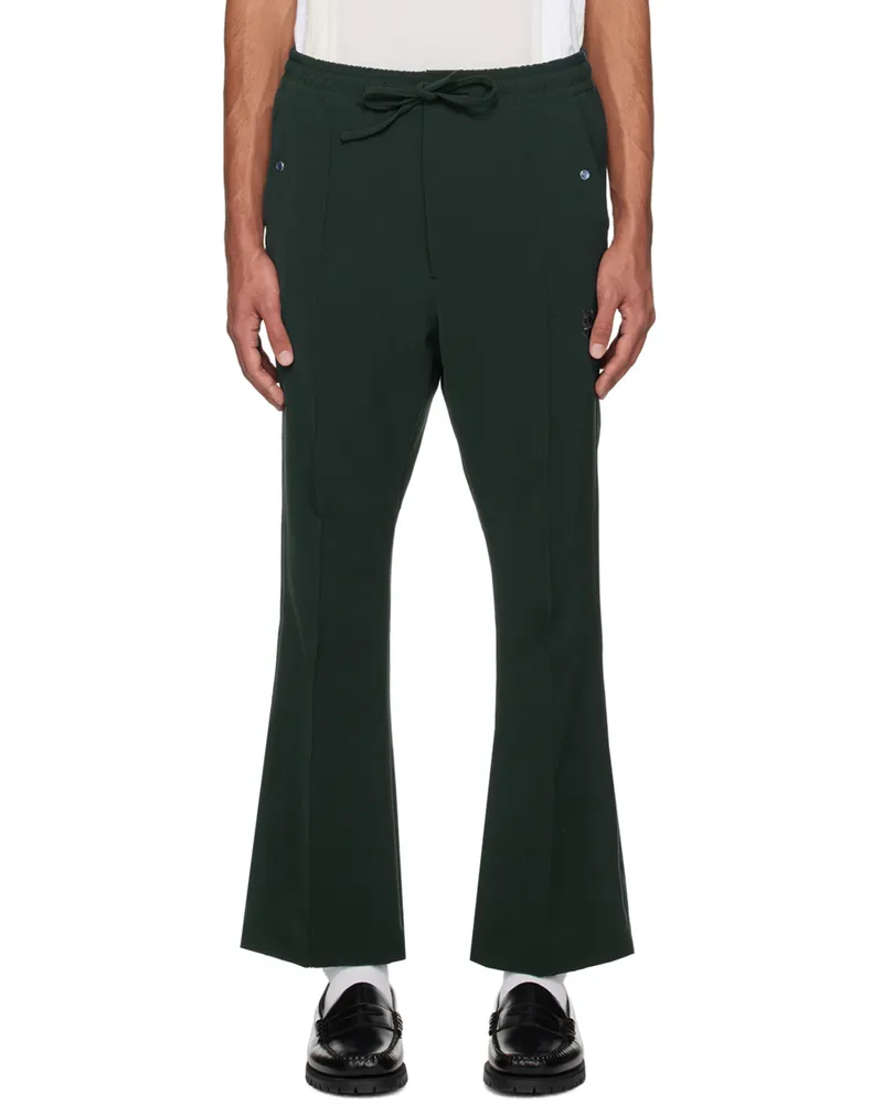 NEEDLES Green Cowboy Trousers B-green