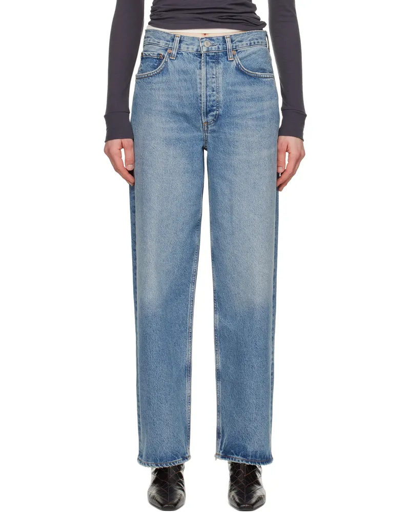AGOLDE Blue Henson Jeans Intuition