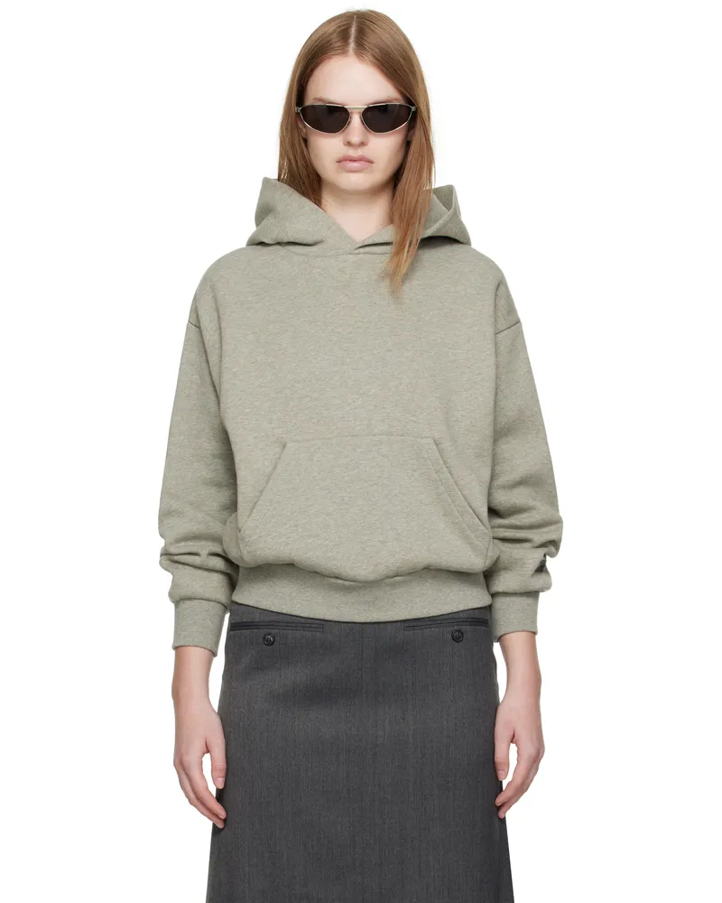 Fear of God Gray Classic Fit Hoodie Concrete