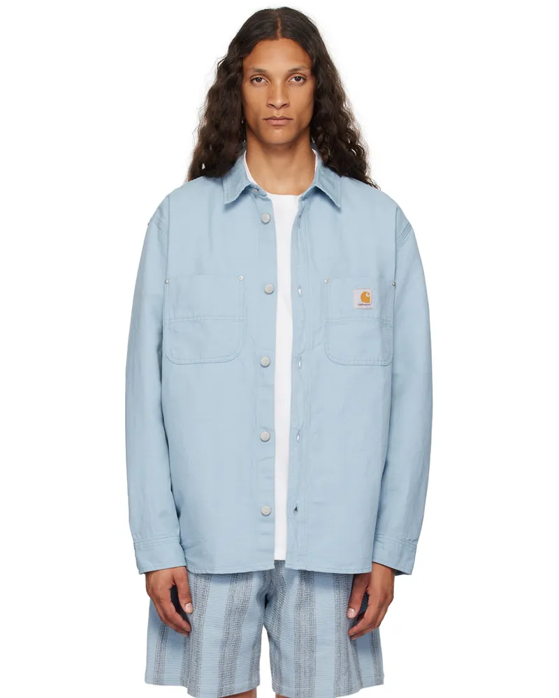 Carhartt WIP Blue Walter Jacket 02