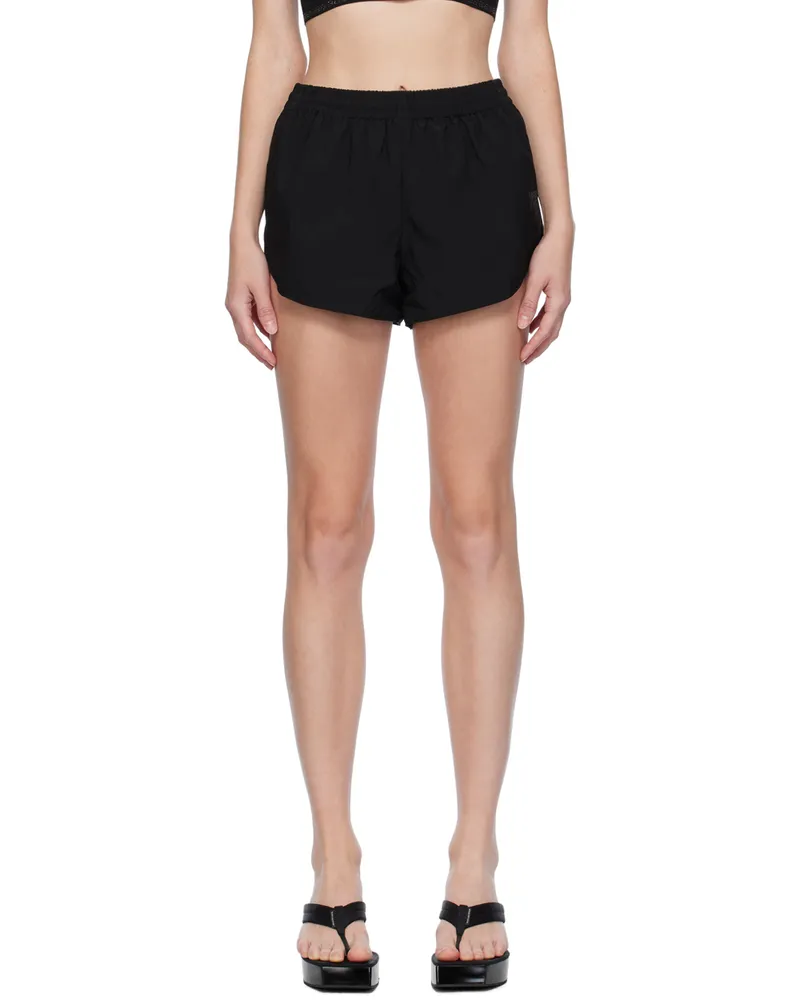 Alexander Wang Black Marathon Shorts 001