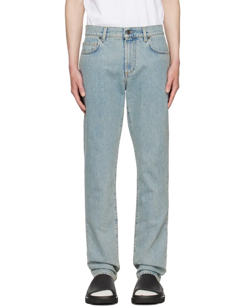 Moschino Blue Five-Pocket Jeans A0281