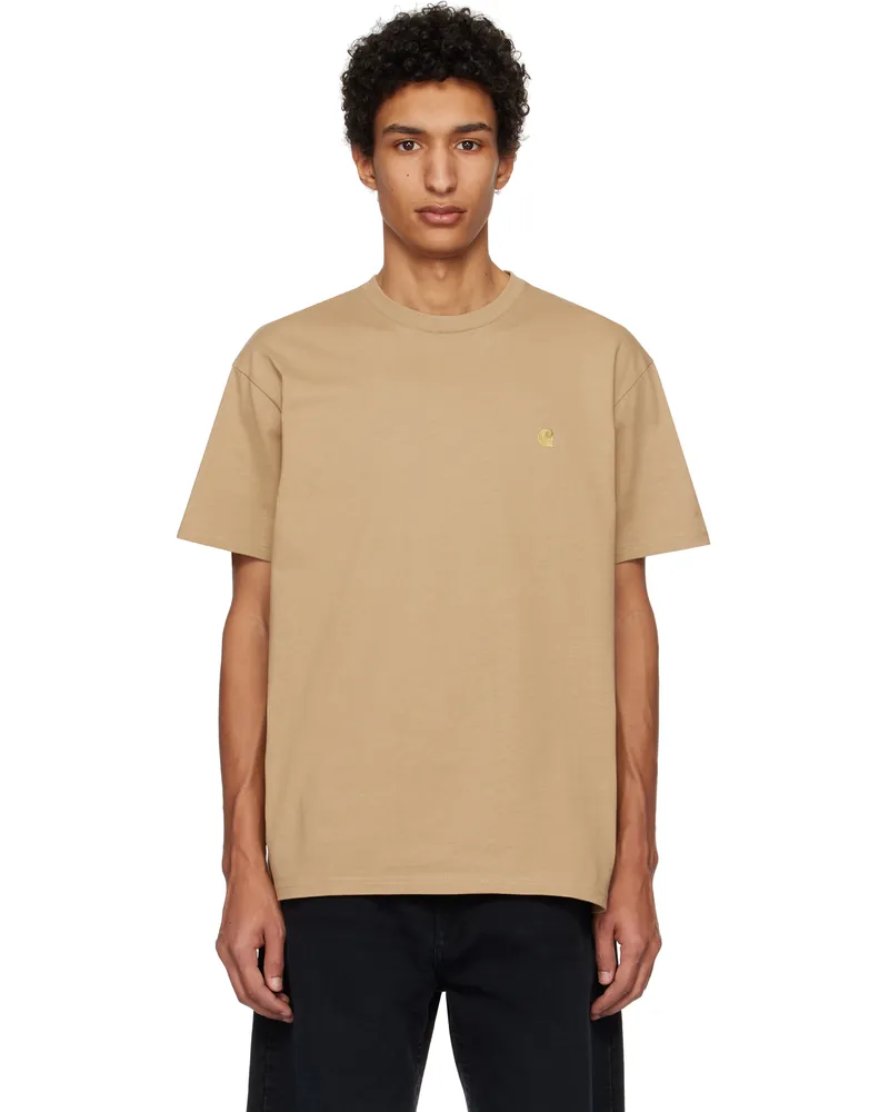 Carhartt WIP Tan Chase T-Shirt 2n1xx