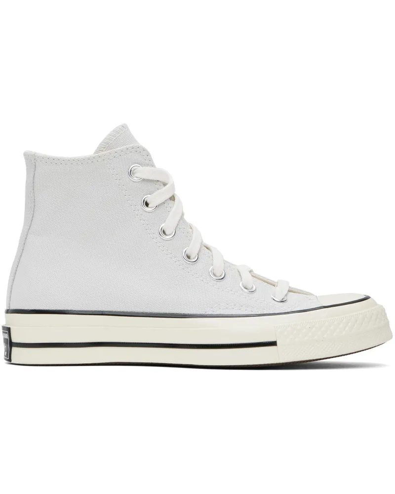 Converse Gray Chuck 70 Vintage Canvas Sneakers Fossilized
