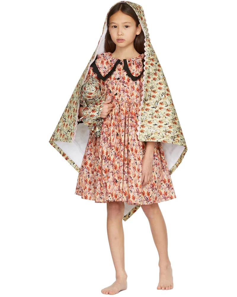 Kika Vargas Kids Red Oli Dress Red
