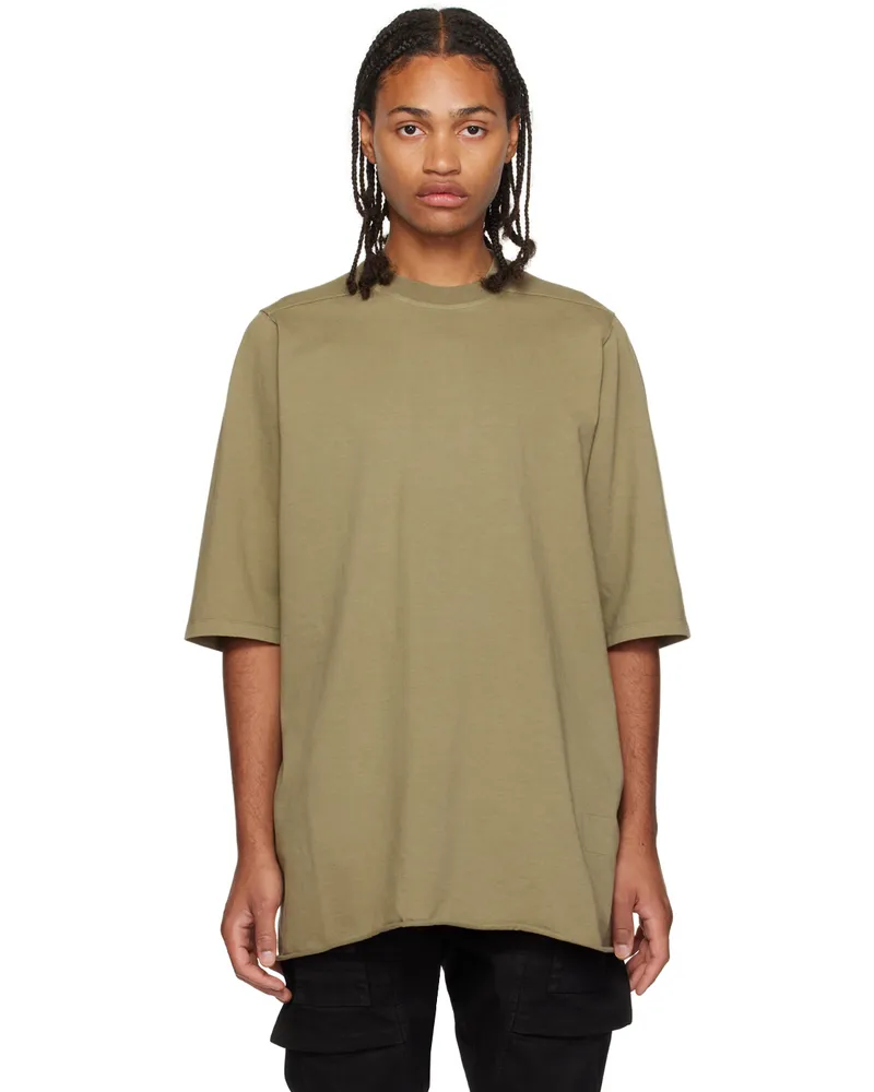 DRKSHDW by Rick Owens Green Luxor Jumbo SS T-Shirt 25