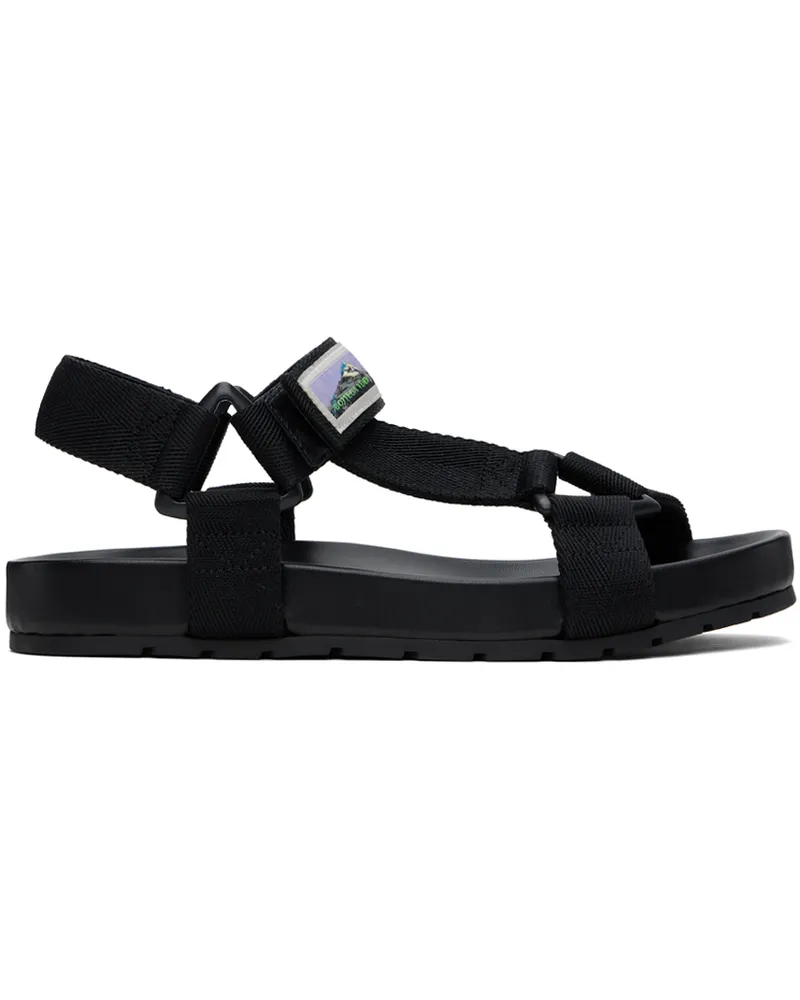 Bottega Veneta Black Trip Sandals 1000