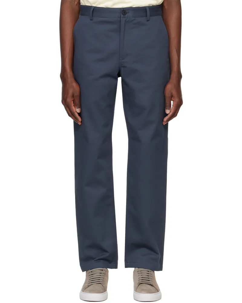 Kitsuné Gray Casual Chino Trousers 0076