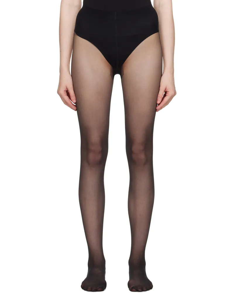 Wolford Black Individual 10 Tights 7005
